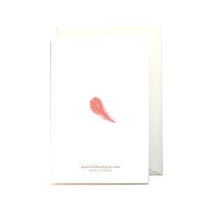 Carte d'anniversaire Flamingo Quartier Libre