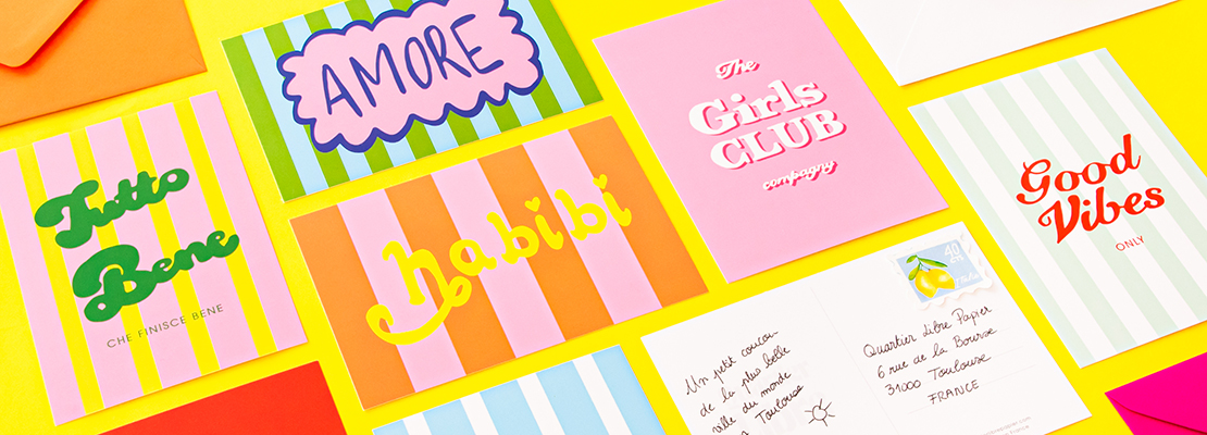 Les cartes postales Dolce Vita